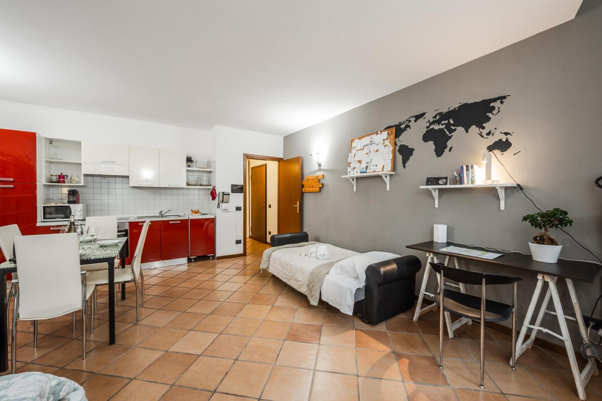 Riverwalk Al Castello Indipendent Apartments Verona Bagian luar foto